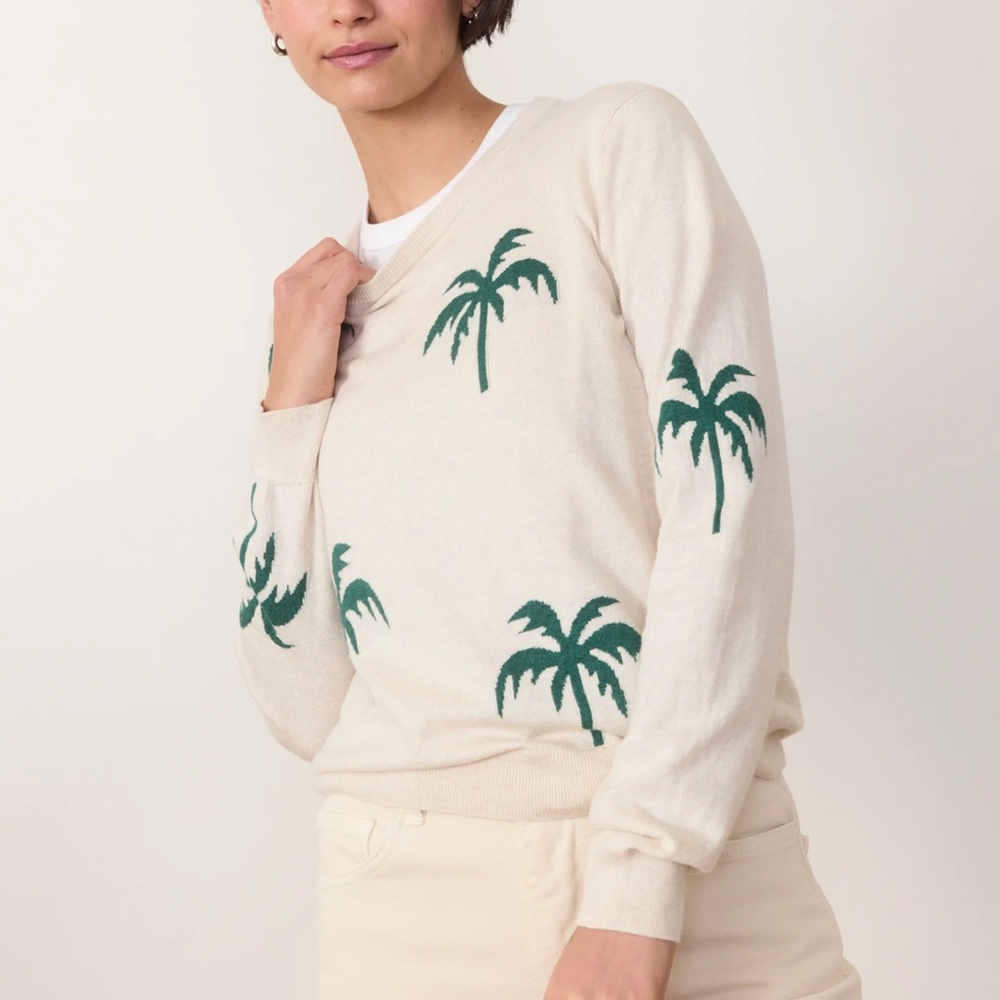 Marine Layer Icon Palm Sweater